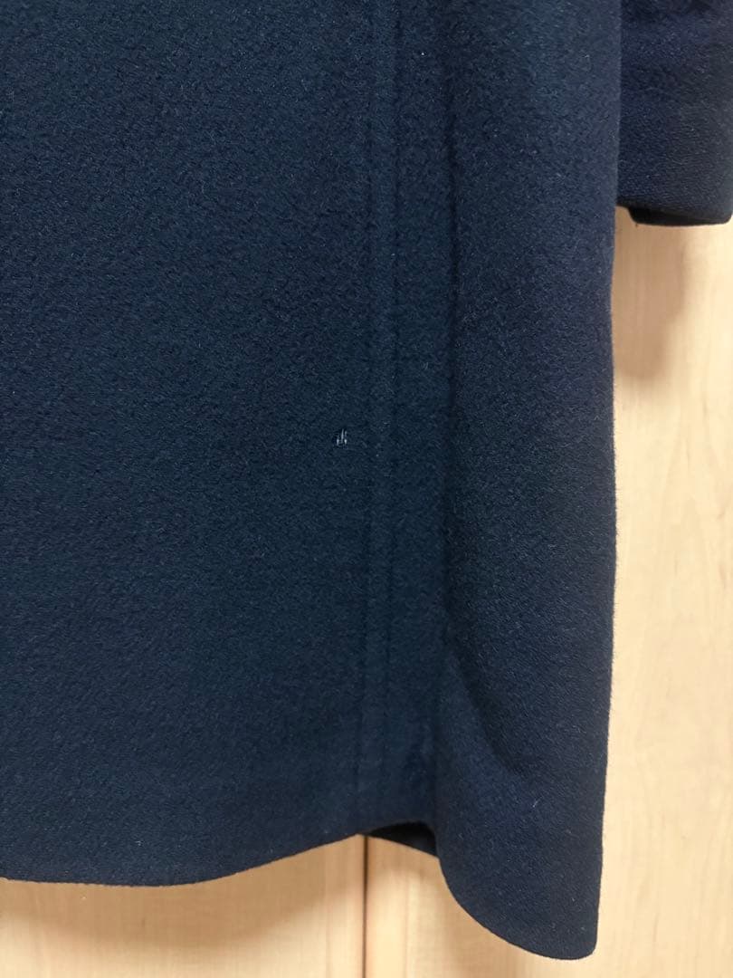 Brooks Brothers　イタリア製ネイビー チェスターコート 　M