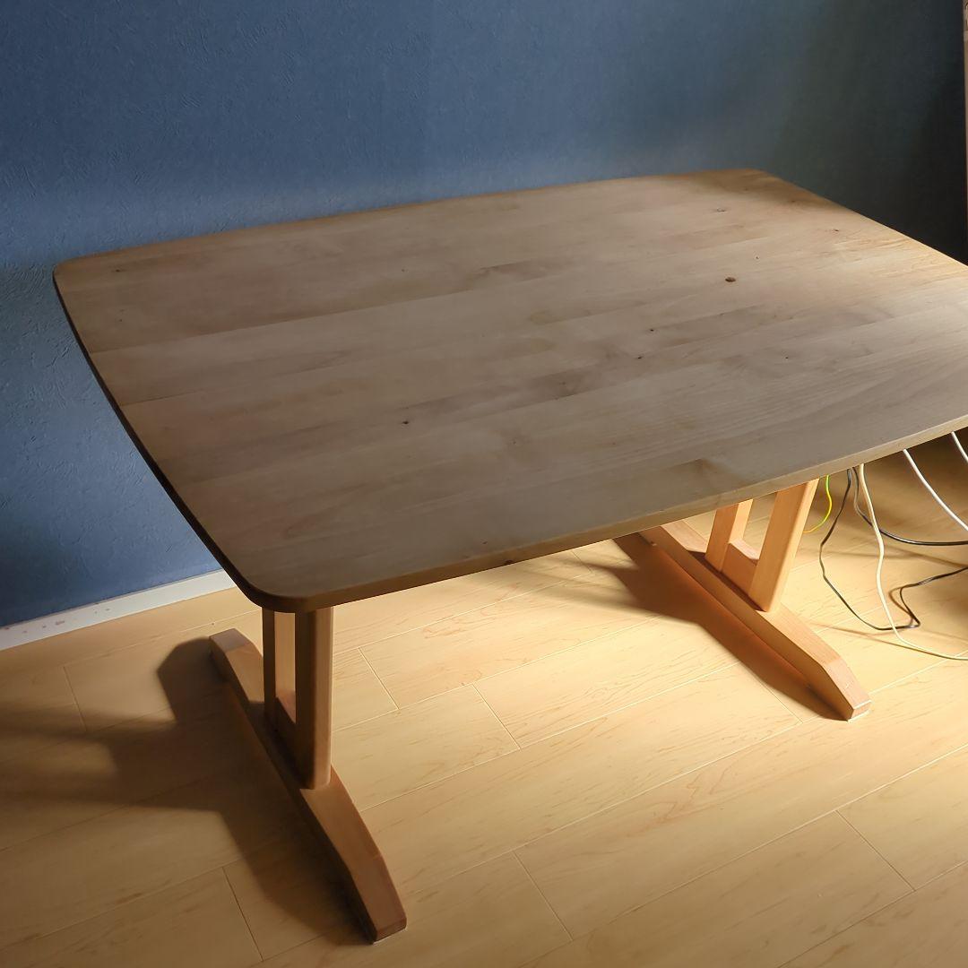 モモナチュラル DINING TABLE OVAL TOP 27 ALDER