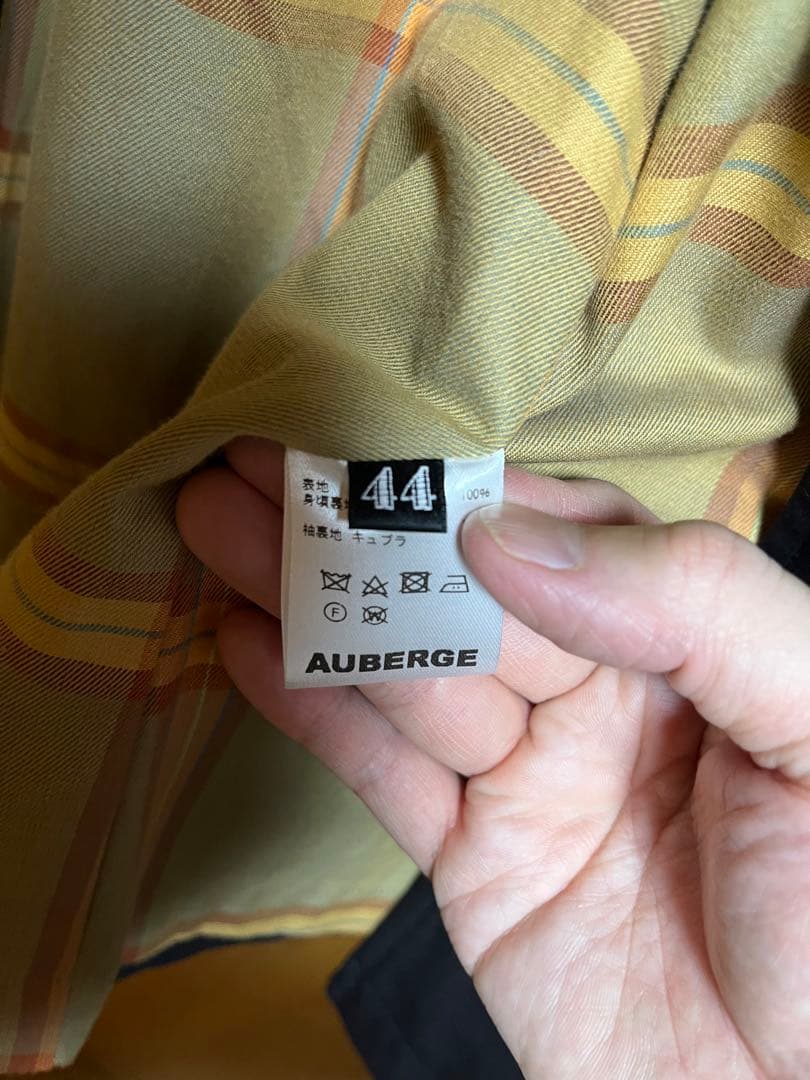 AUBERGE × Brilla per il gustoステンカラー黒44