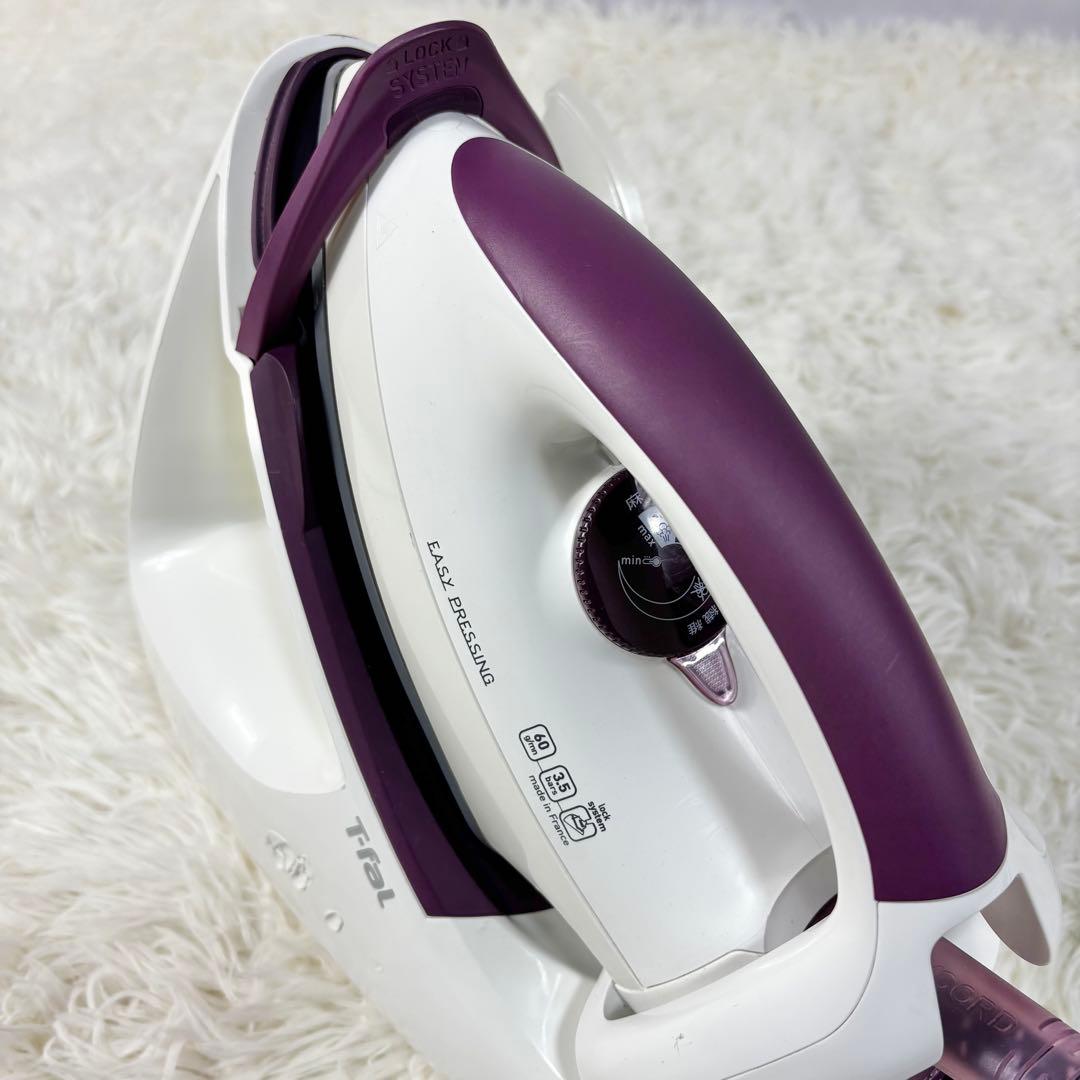 ティファール スチームアイロン イージープレシング コード付き GV5240J3