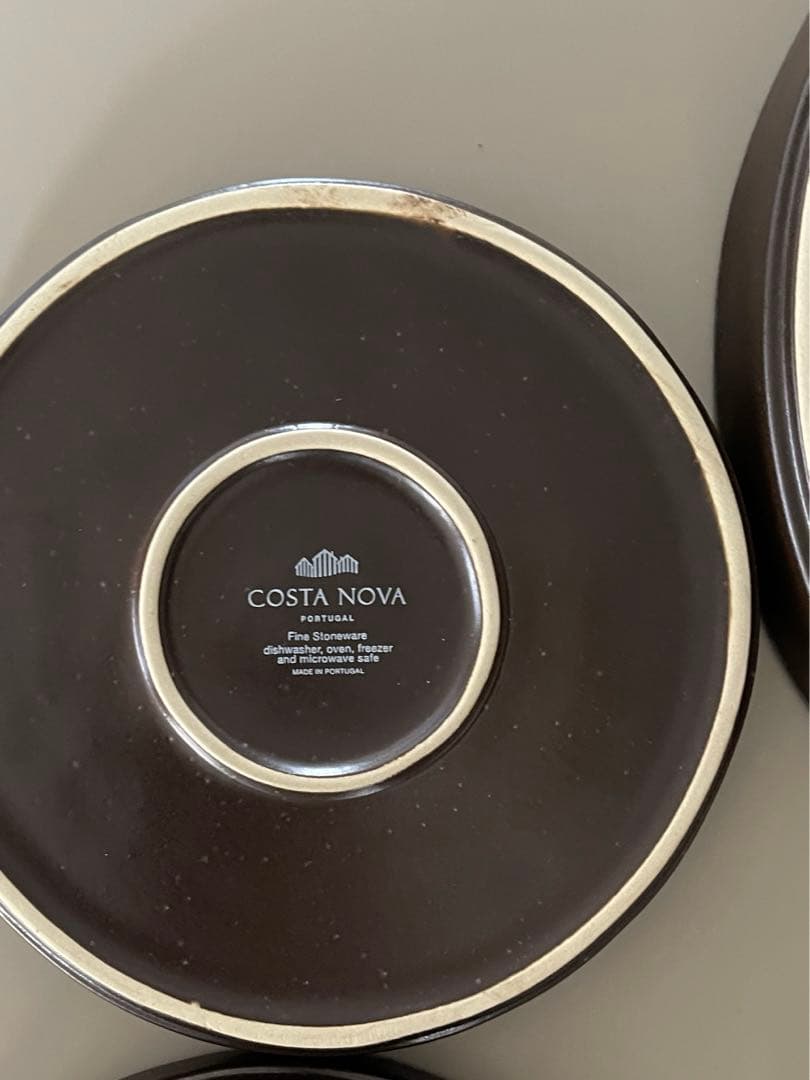 コスタノバ　ラゴア　ディナープレート2枚デザートプレート2枚セット