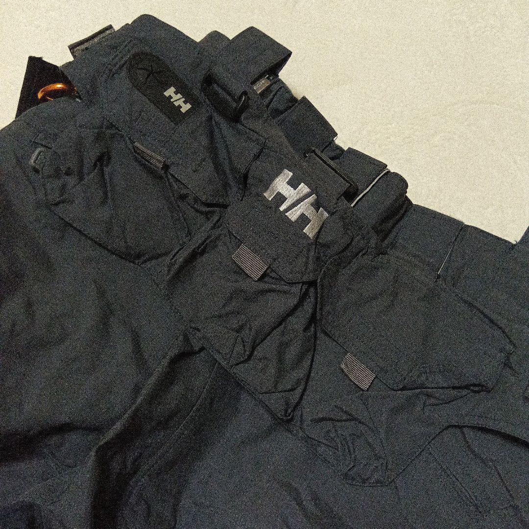 ヘリーハンセン　スキースノボウェア上下セットXL相当　グレー系　ハリーテック