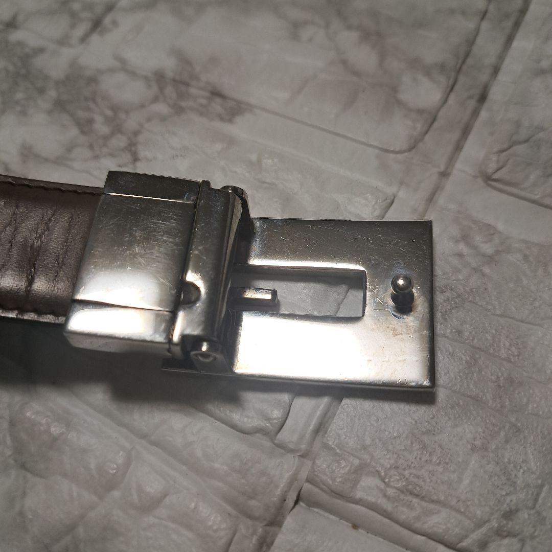 ✨️美品✨️GUCCI グッチ Gバックル 茶色 黒 リバーシブル ベルト
