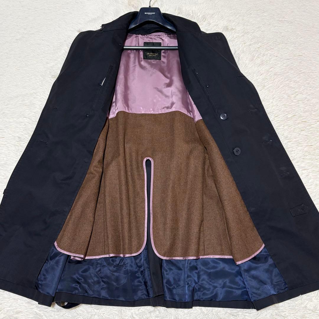 美品　サンヨー　100年コート　トレンチ　ライナー　　ベルト　ブラック　L