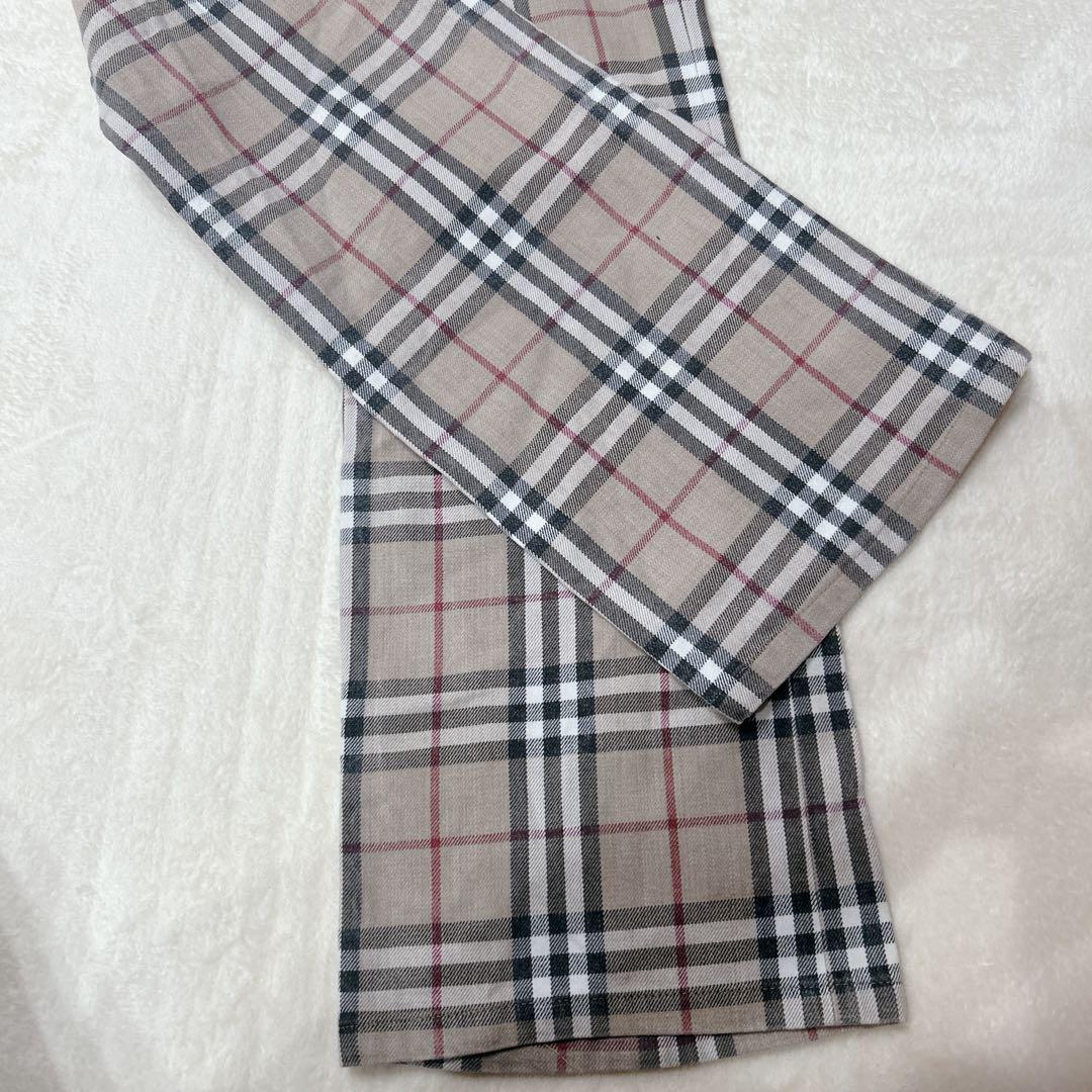 【コーデ売り】 バーバリーロンドン シャツ パンツ ノバチェック M パイル