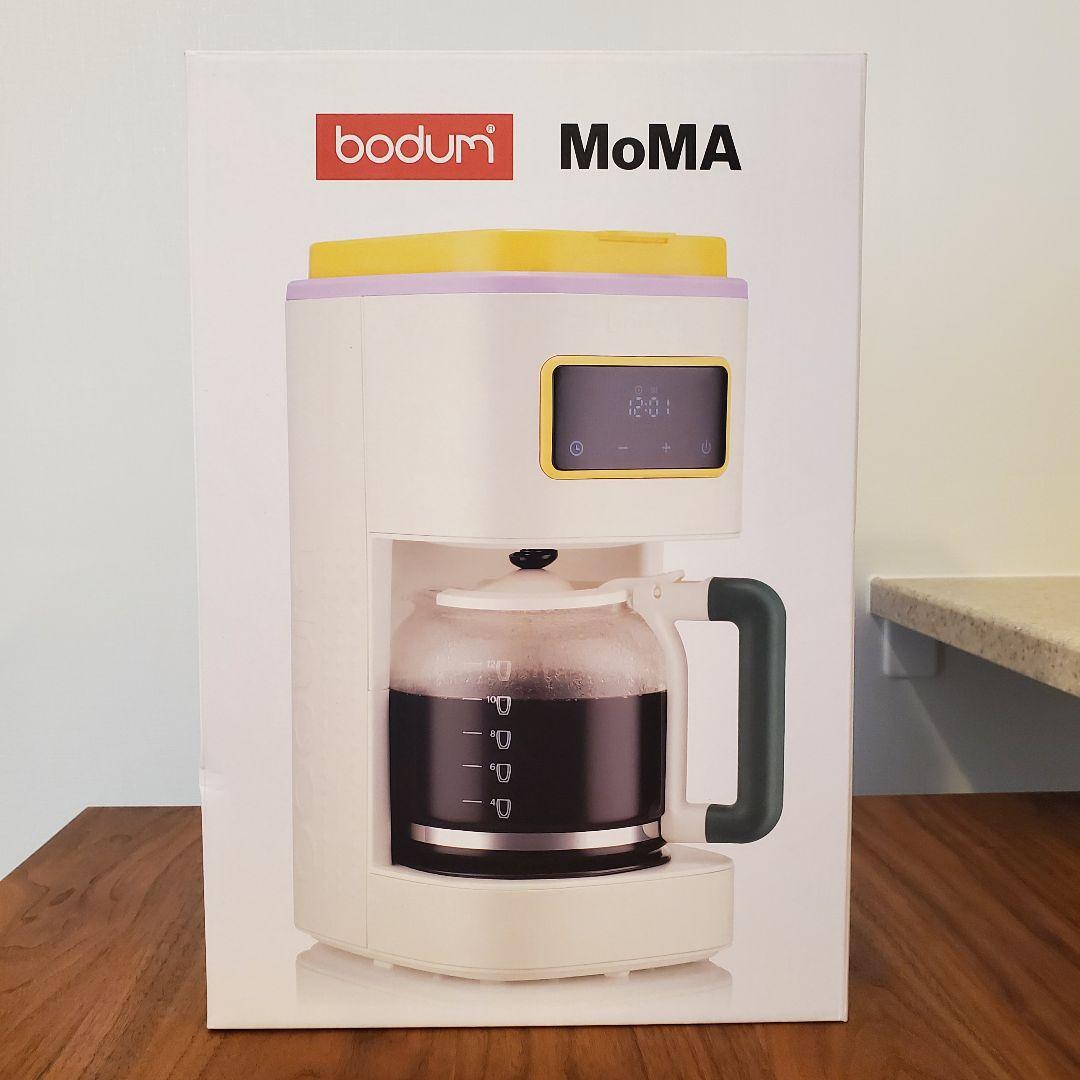 【新品・未使用品】bodum MoMA コーヒーメーカー ホワイトマルチ