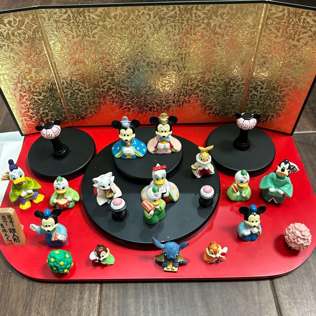 ミッキー ひな祭り キャラクター人形セット