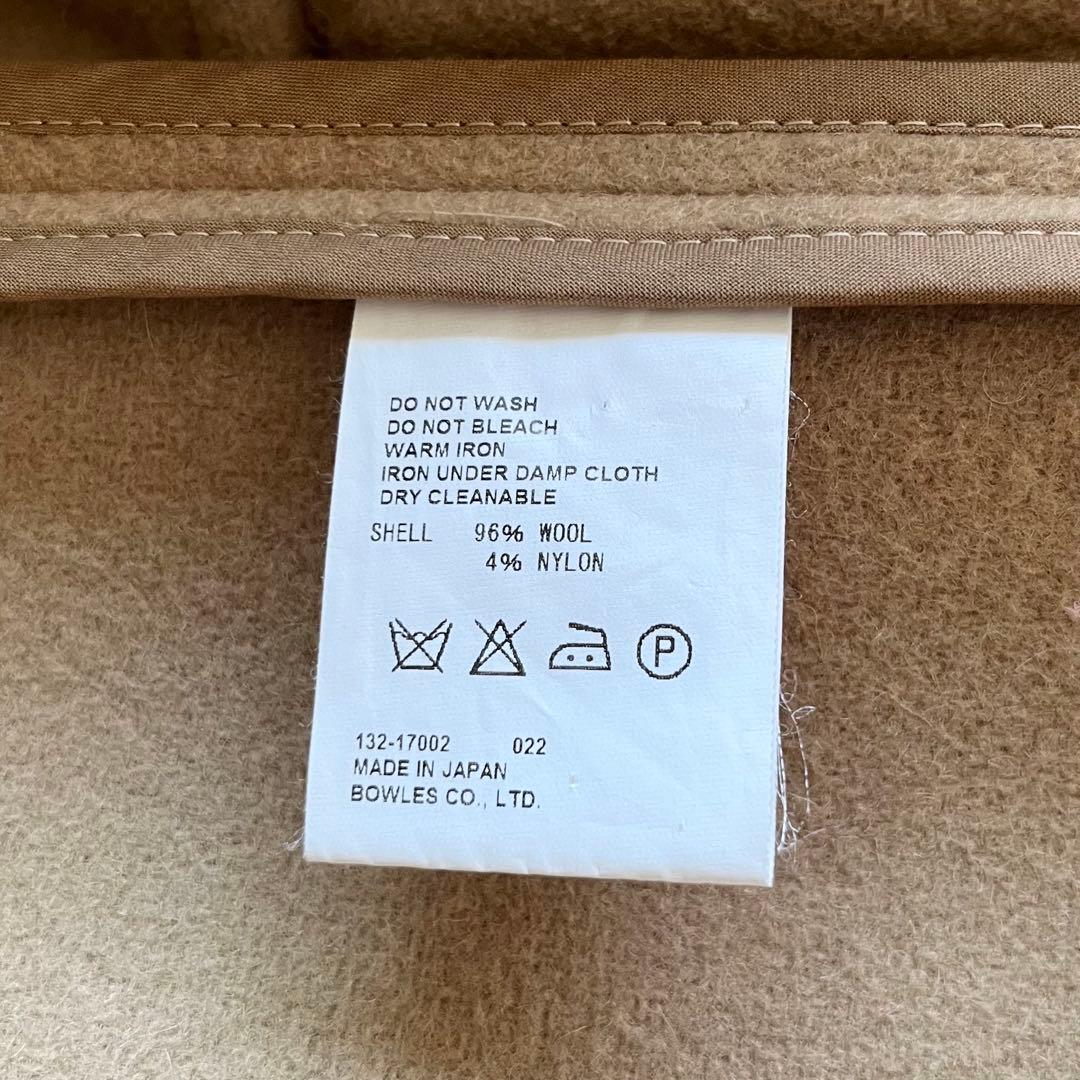 【極美品】HYKE 水牛トグル ロングダッフルコート ベージュ