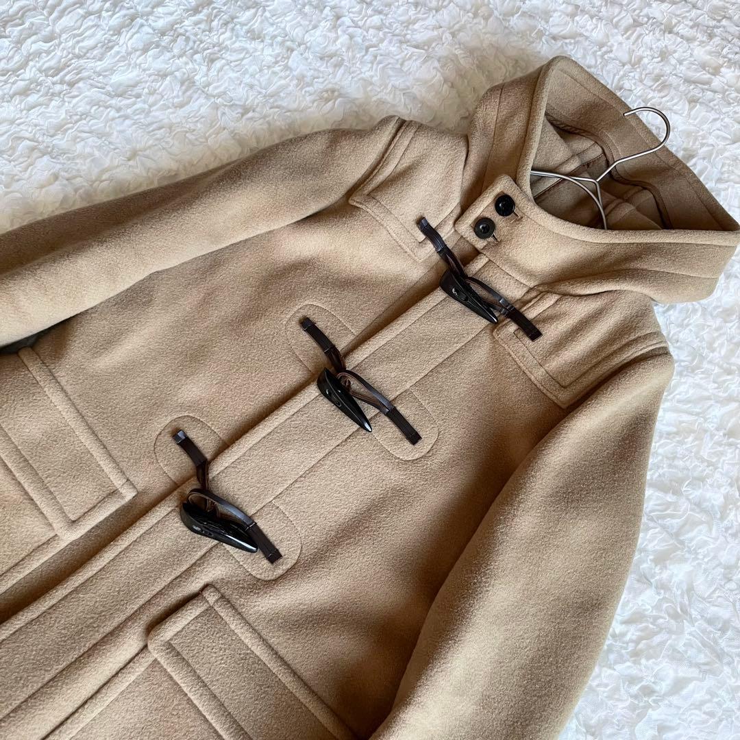 【極美品】HYKE 水牛トグル ロングダッフルコート ベージュ