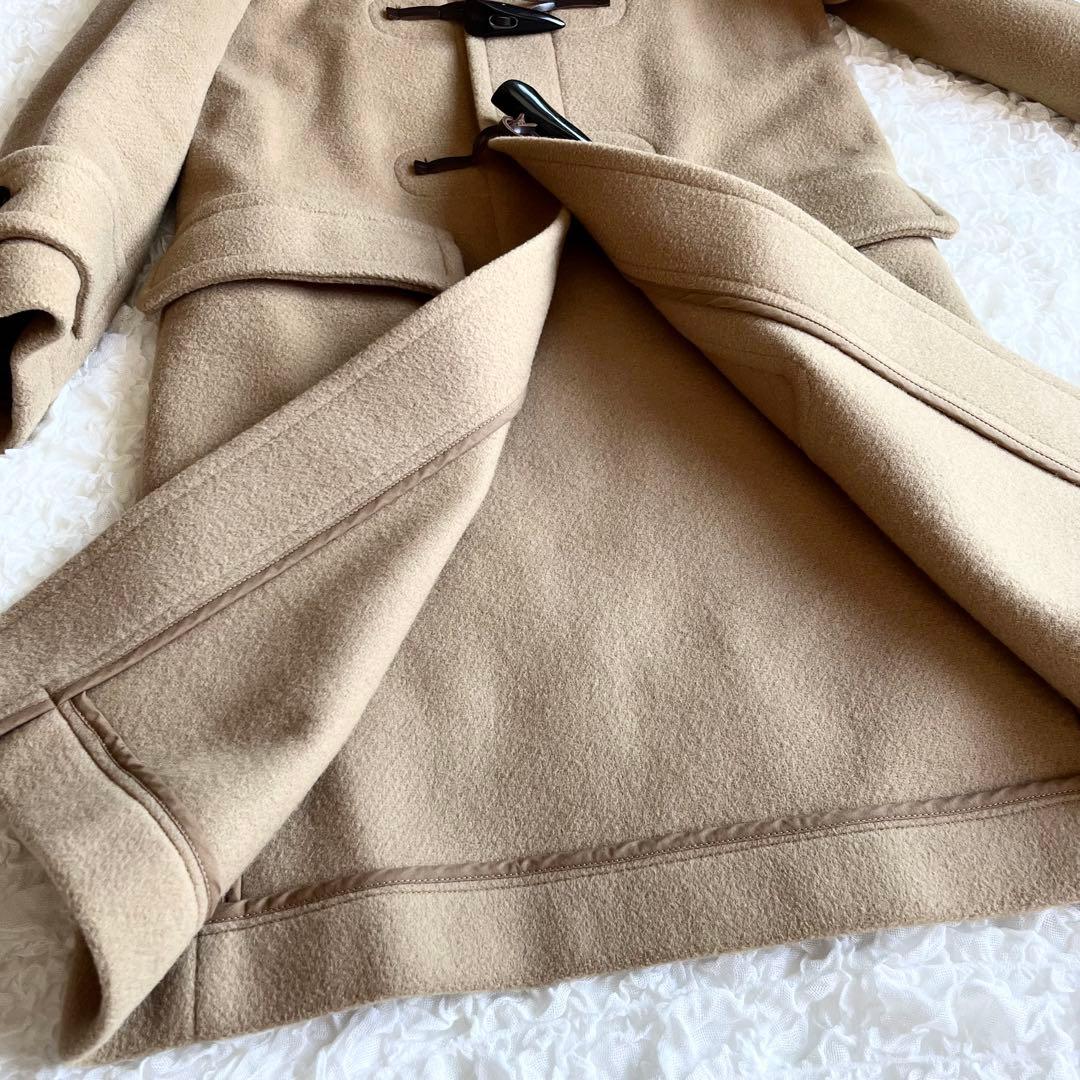 【極美品】HYKE 水牛トグル ロングダッフルコート ベージュ