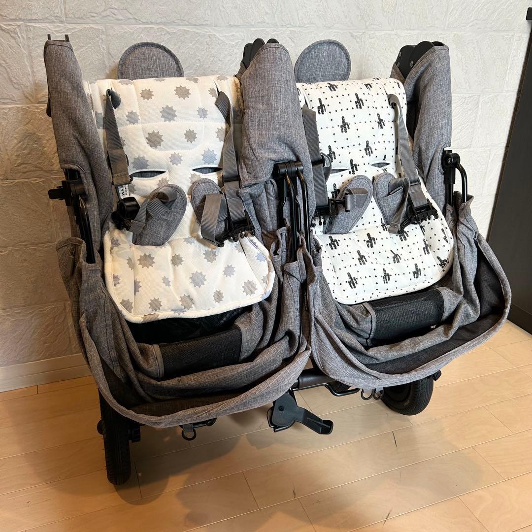 【極美品】AIRBUGGY エアバギー ココダブル EX フロムバース