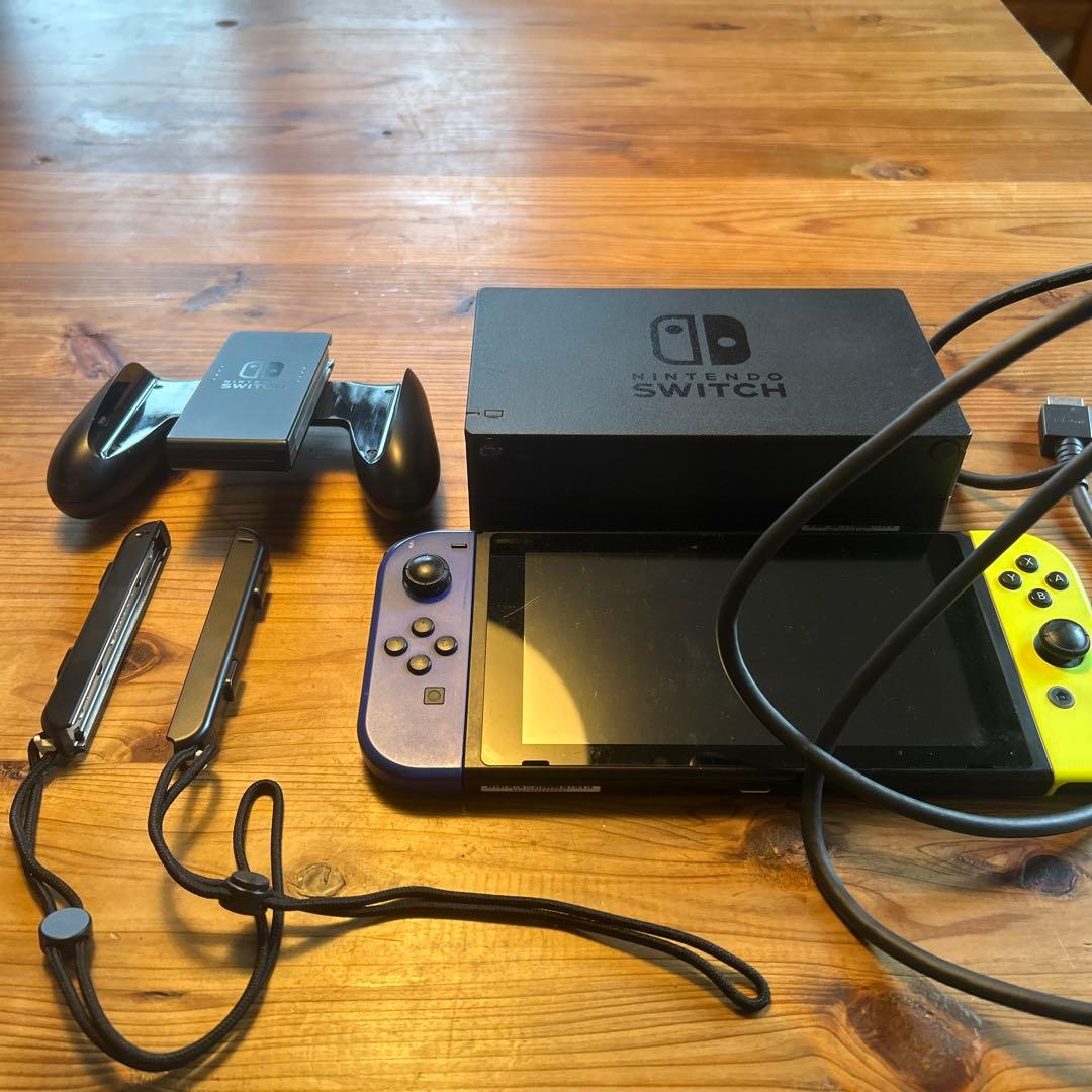 Nintendo Switch ネオンイエロー/ブルー 本体　その他付属品