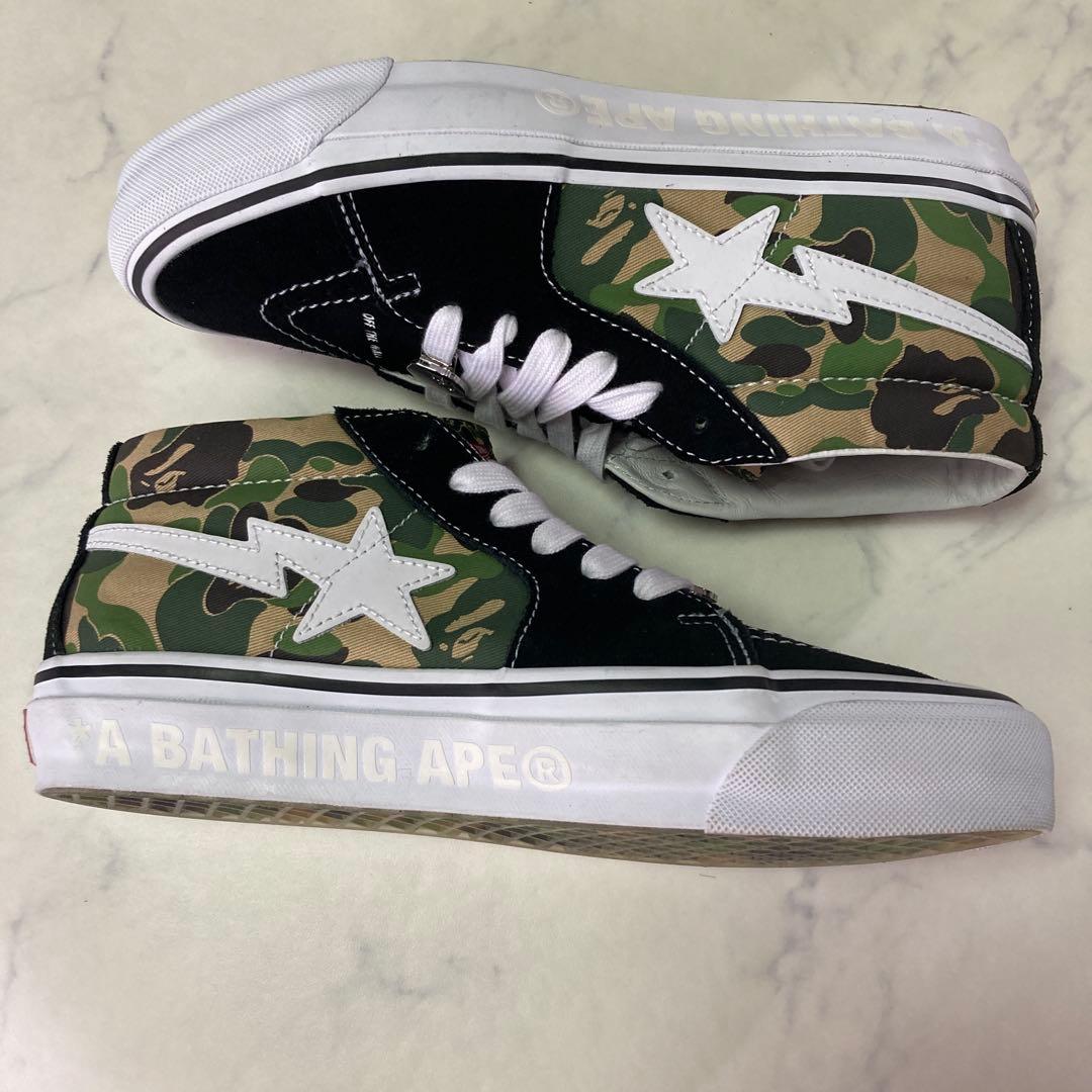 バンズ エイプ コラボ スケハイ ミッド 26cm