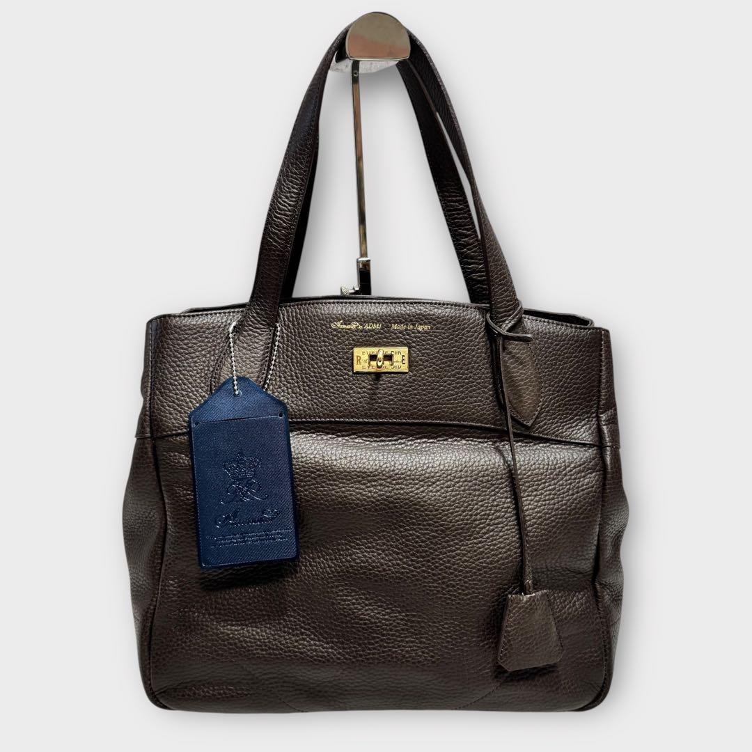 超美品✨A.D.M.J. トートバッグ　ショルダーバッグ　A4可能　肩がけ
