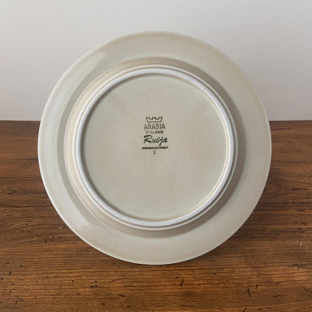 ◇日常使い◇ ARABIA Ruija Φ20 ヴィンテージ プレート3枚JKL