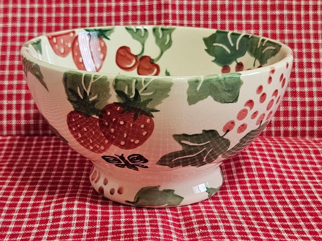 【専用】希少 エマブリッジウォーター ストロベリー　チェリー フレンチボウル