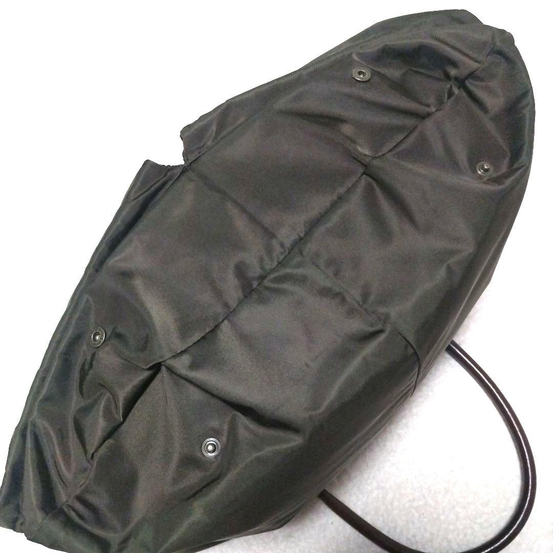 Felisi フェリージ ナイロン×レザー ヘルメットバッグ トートバッグ