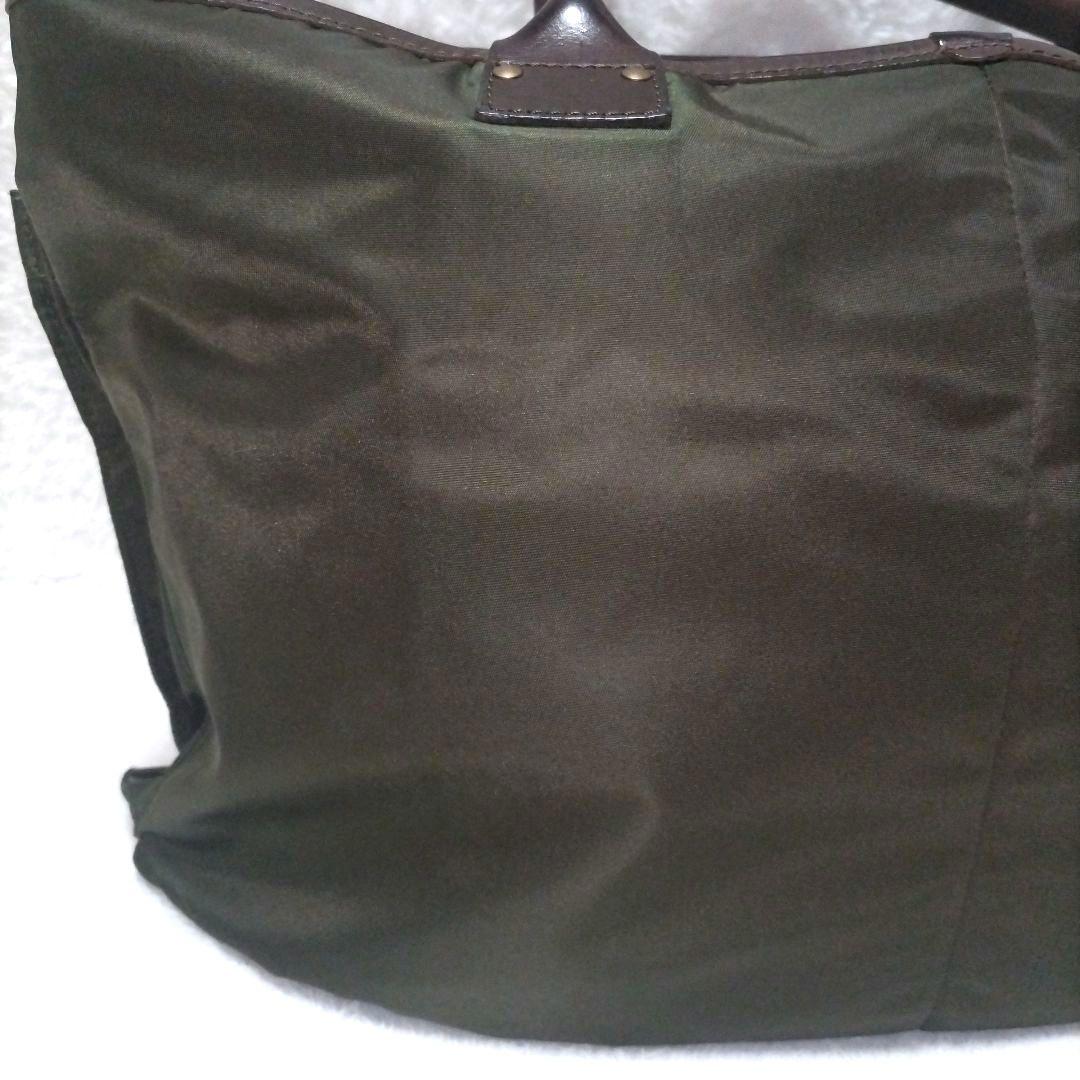 Felisi フェリージ ナイロン×レザー ヘルメットバッグ トートバッグ