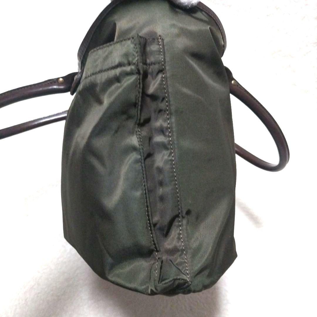 Felisi フェリージ ナイロン×レザー ヘルメットバッグ トートバッグ