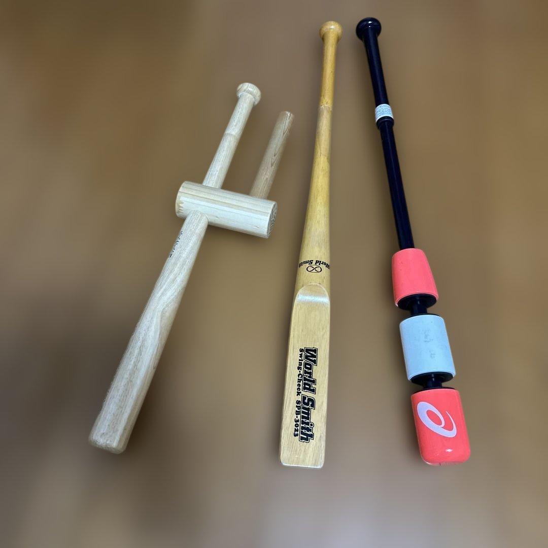 野球　バッティング　トレーニングバットセット