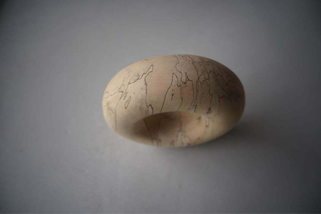 YAECA吉川和人 木工オブジェ 円 円相 ドーナツアーツアンドサイエンス