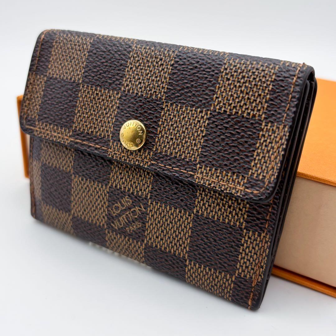 【超美品】ルイヴィトン ラドロー ダミエ ケース