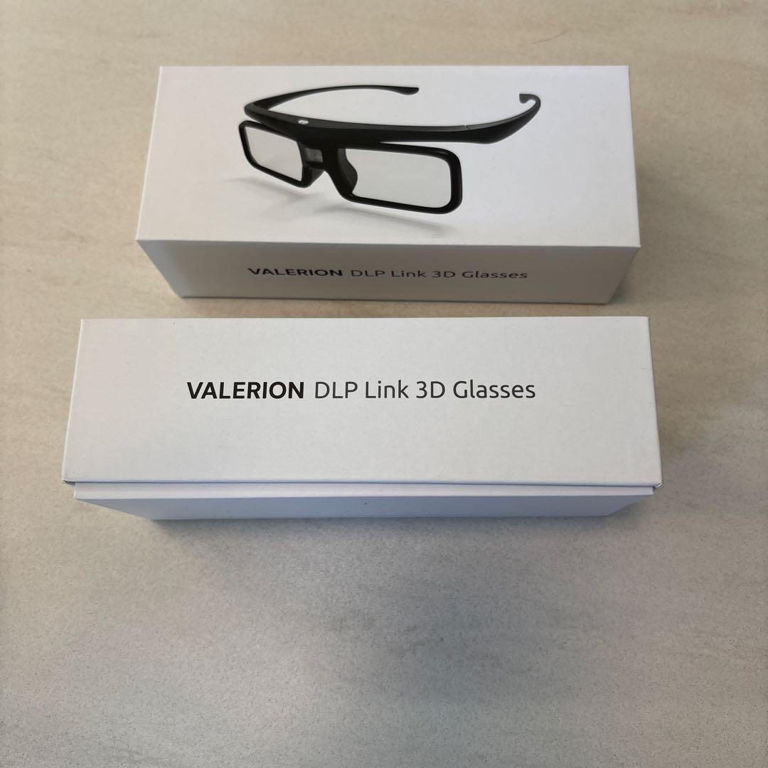 VALERION DLPリンク3Dメガネ（2パック）新品