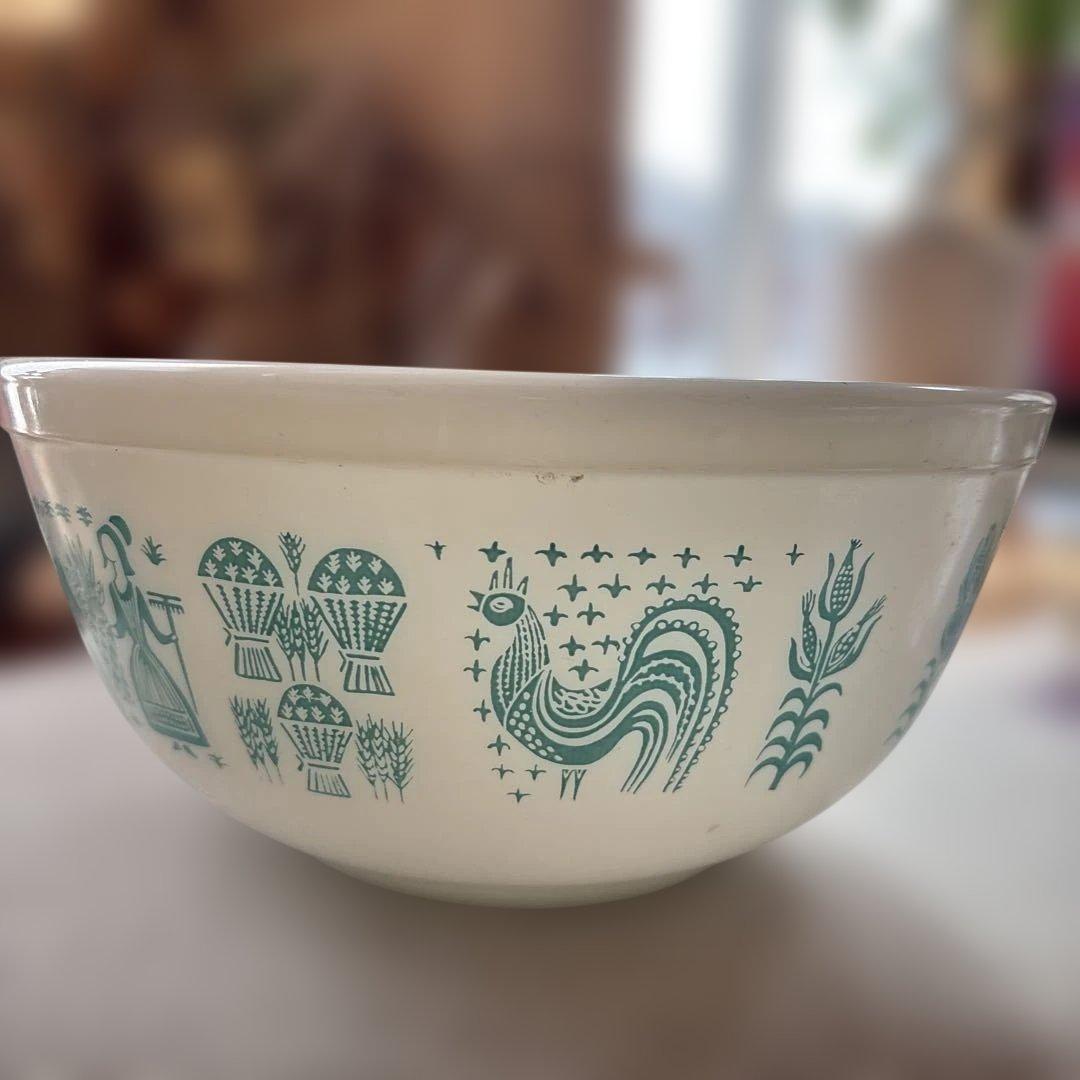 オールドパイレックス　ボウル　３点セット