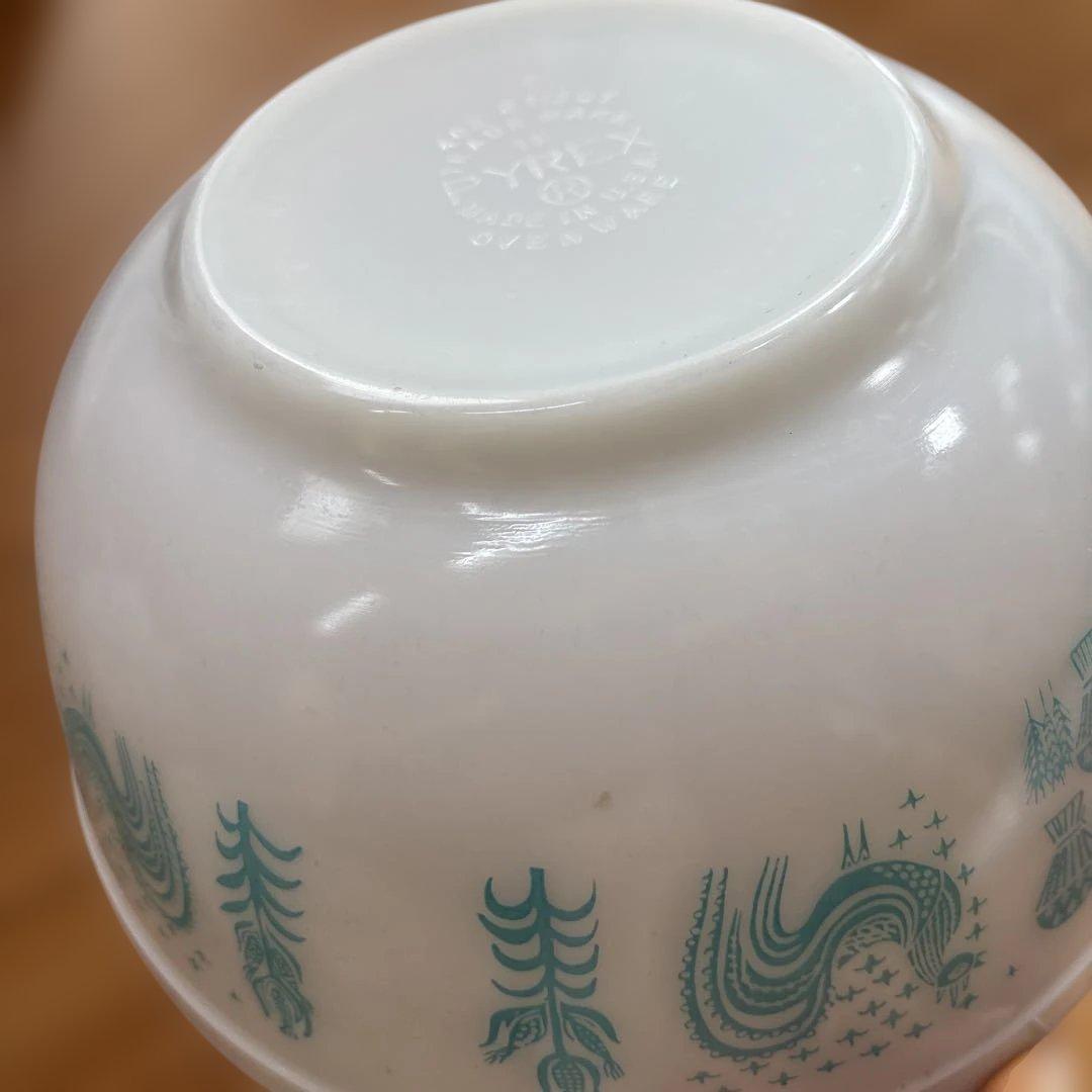 オールドパイレックス　ボウル　３点セット