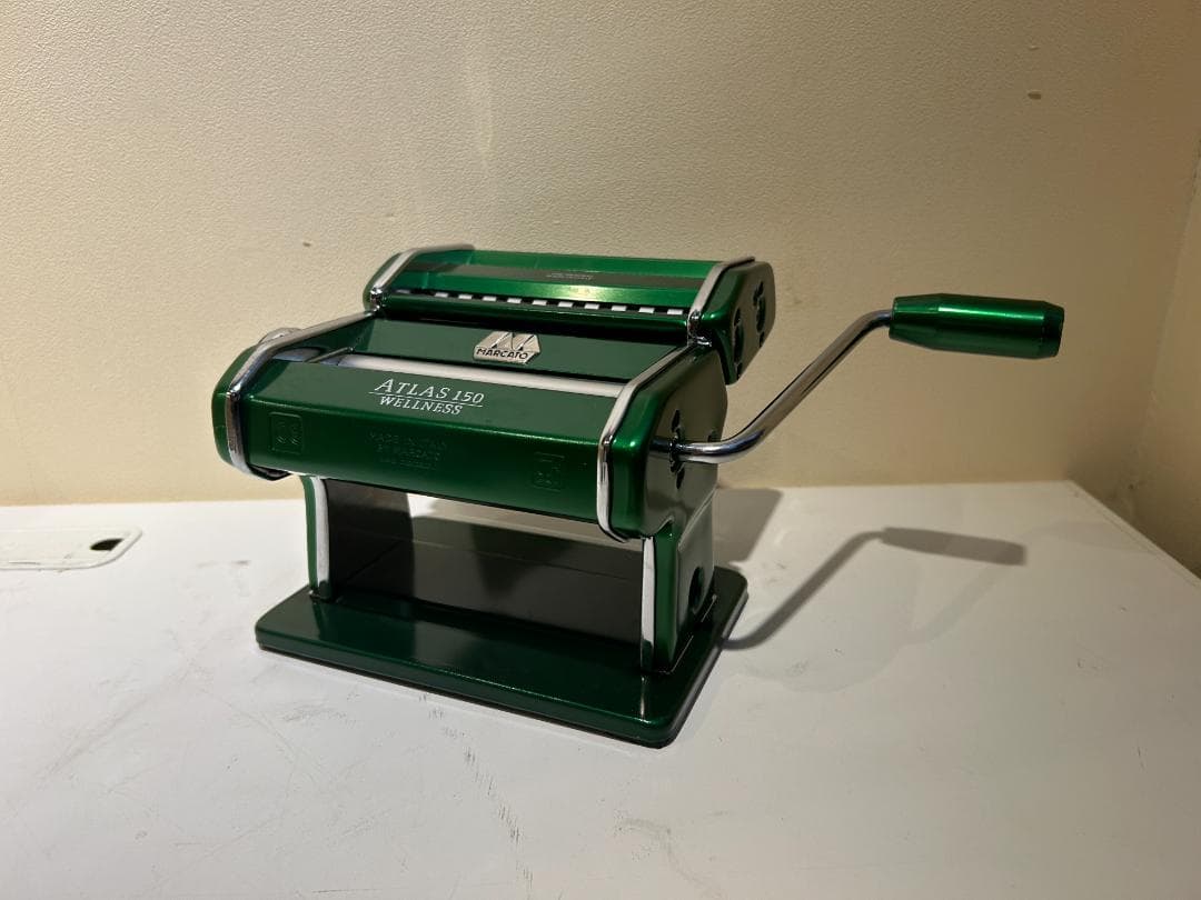 L*y様 041　MARCATO　パスタマシン　ATLAS　150 mm　緑　展