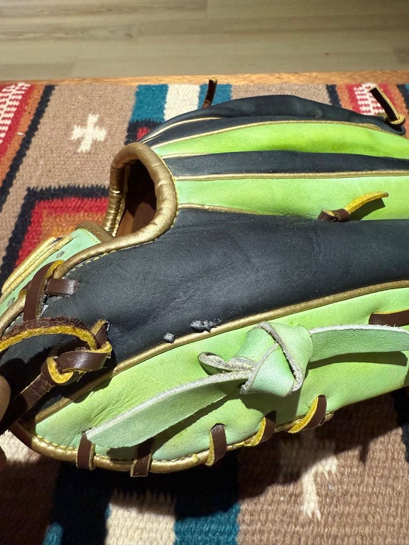 ウィルソン　軟式グローブ　左投げ　外野手用