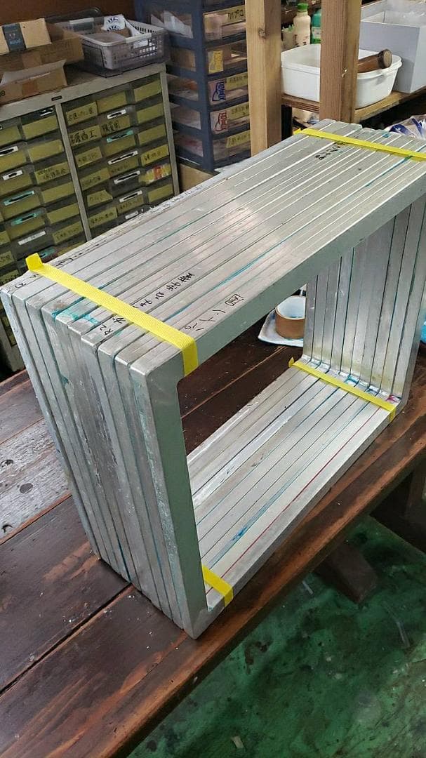 シルクスクリーン印刷用 アルミ枠　10個