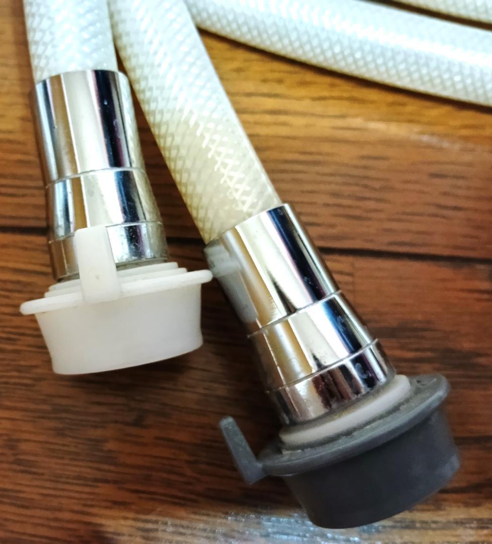 YOSA　水素風呂　給水＆排水ホース、取扱い説明書、ヘッドカバー予備