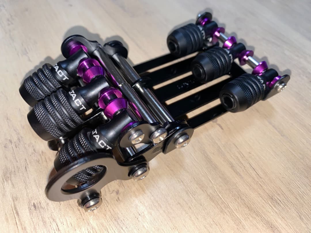 ビットホルダー6P付きベルトループ　パープル