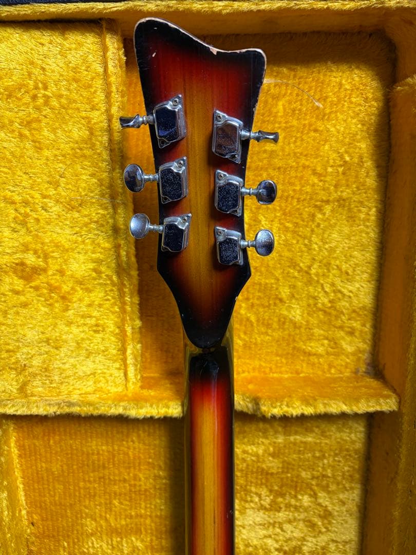 Morales モラレス エレキギターヴィンテージ 塗装剥がれ有ジャンクケース付