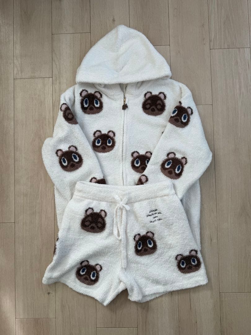 GELATO PIQUE ジェラピケ ルームウェア セットどうぶつの森 たぬきち