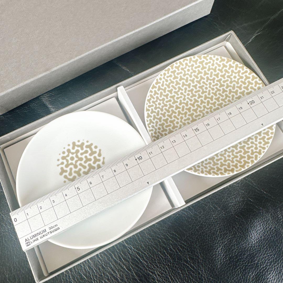 【２枚セット】　日本製　豆皿セット　大阪関西万博　日本館【新品未使用】