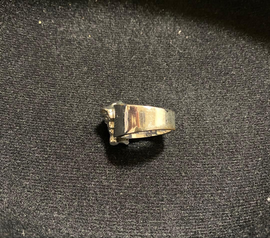 k*u様 VERSACE メデューサリング（シルバー）