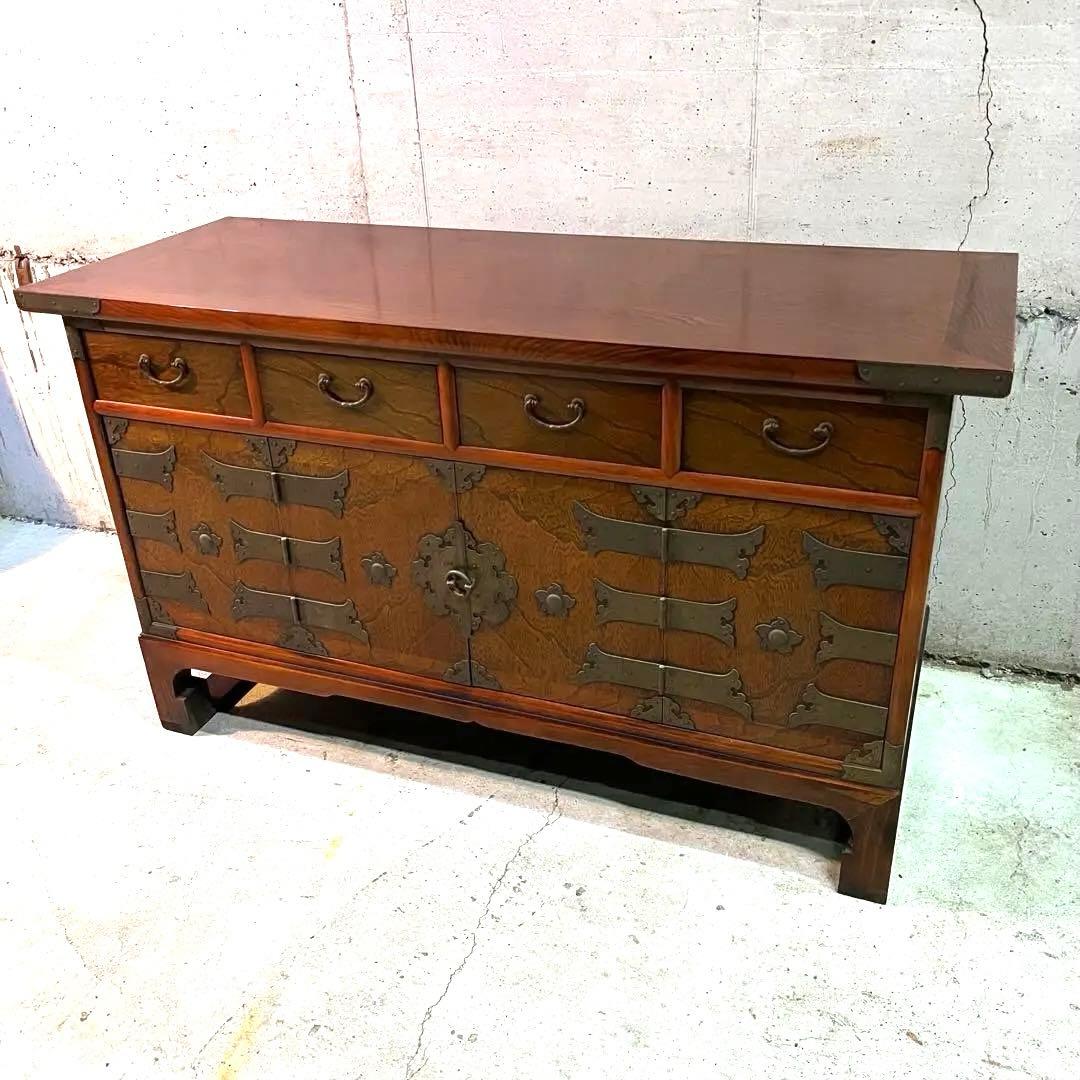 李朝家具 薬箱 薬箪笥 キャビネット サイドボード 中国家具 民芸家具 韓国