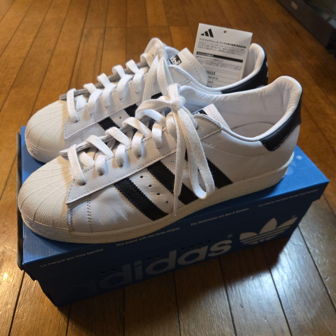 adidas スーパースター82 JI2025 ホワイト/ブラック