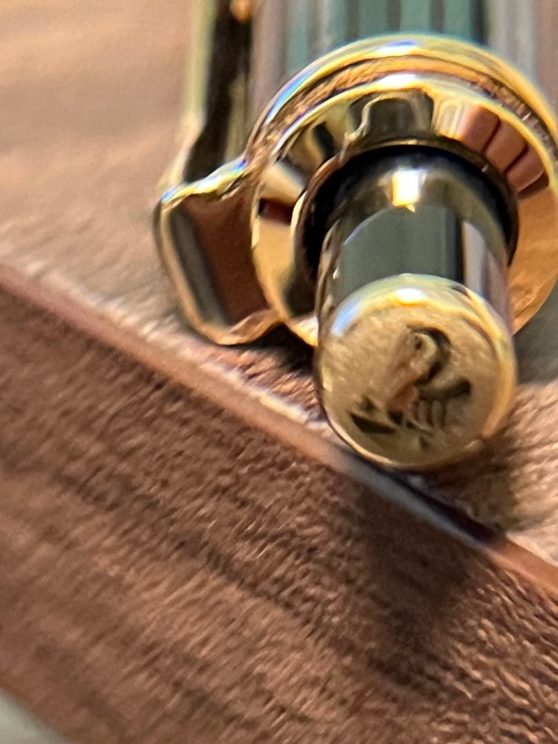 【最終値下げ】【新品】ペリカン　スーベレーンD400 シャープペン　0.7 緑縞