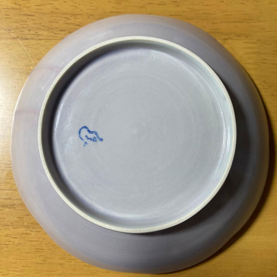 佐々木忍　猫　皿