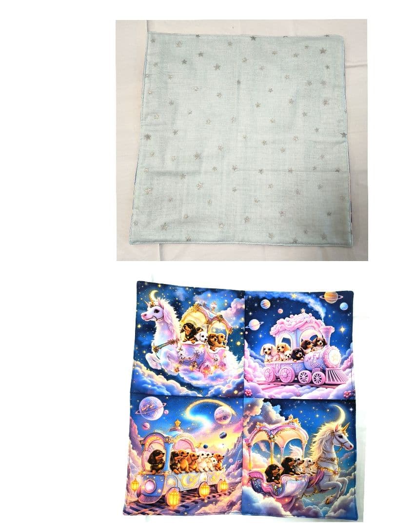 Yourelia様】ハンドメイドオーダー★犬猫と女の子★ハンカチ&ポーチ　11点