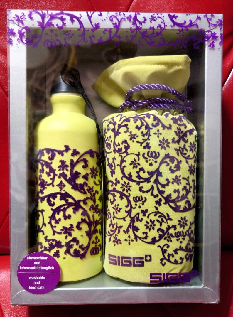 新品未使用SIGG シグ 【レア】限定品　バロック柄　ポーチ付