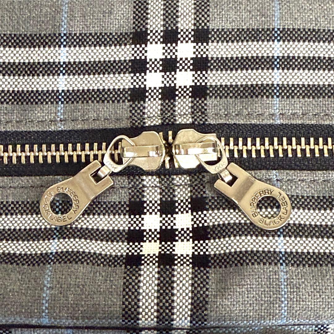【極美品】BURBERRY グレー ノバチェック ボストンバッグ