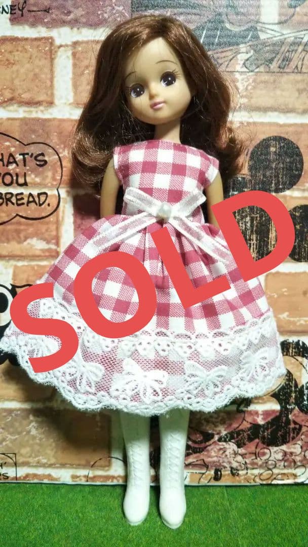 リカちゃん服 人形 洋服 ハンドメイド 2587
