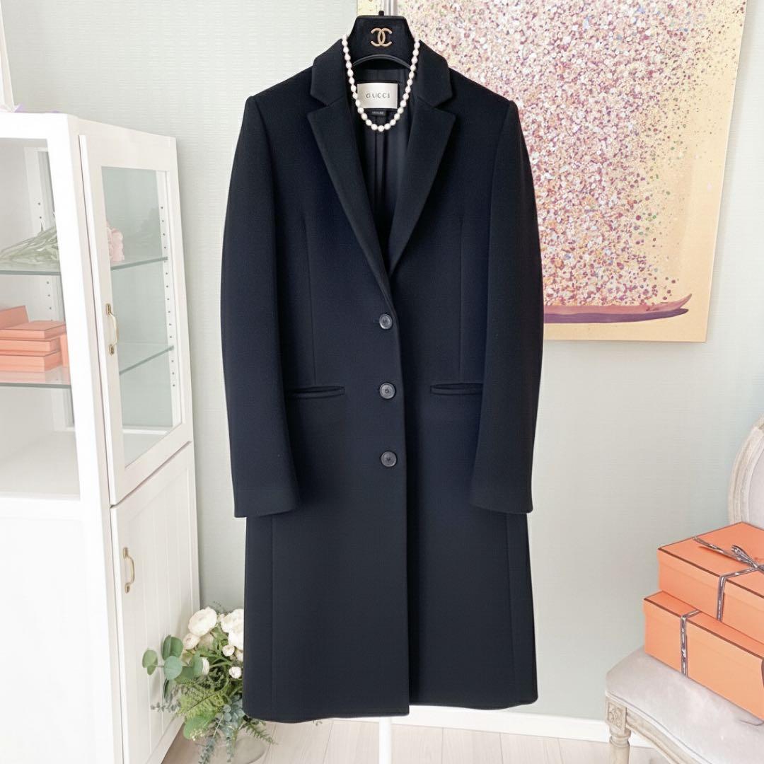 ★グッチGUCCI ブラックコート★