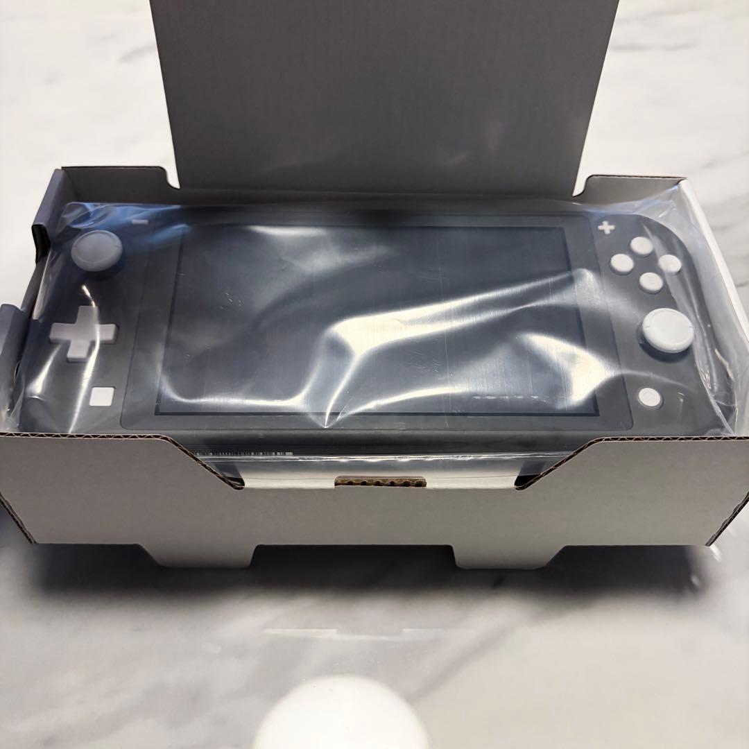 Nintendo Switch Lite グレー 本体 箱あり ケース付き