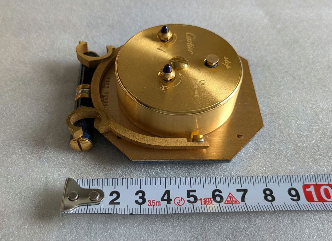 カルティエ　90s　トラベルアラームクロック　　アンティーク　ヴィンテージ