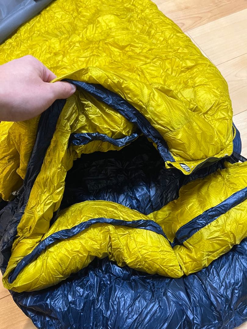 イスカ ISUKA Air Dryght 480 マスタード シュラフ 寝袋